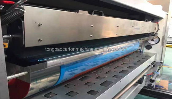 1500mm 인쇄 폴더 글루어 코러브 카드보드 펀들링 라인 기계