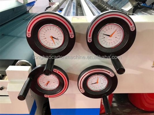 13 kw TONGBAO 자동 등급 자동으로 corrugated 카드보드 라미네이팅 기계