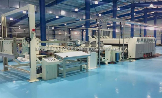 고화질 자동 카튼 인쇄 슬로팅 다이 절단 기계 40000 KG