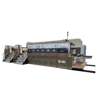 220V/380V/440V 로터리 다이 커터 머신과 진동 스택을 가진 카튼 박스 프린터