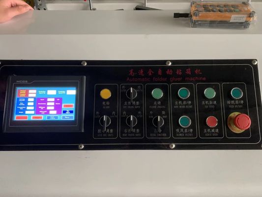 220/380/440V 전압과 인쇄/절단 기능이 있는 노러브 박스 제조 기계