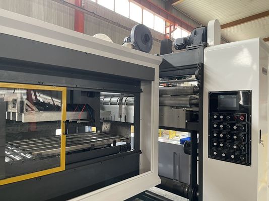 카튼 인쇄용 완전 자동 카튼 기계 연결 라인 1500mm 60000 KG