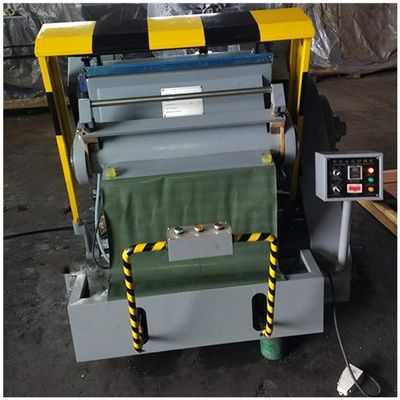 Cangzhou corrugated 카드보드를 위한 다이 절단 크레이징 기계