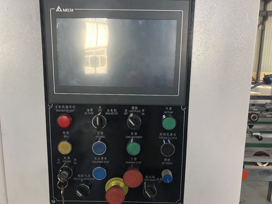 380V 굴곡 자동 평면 다이 절단 및 크레싱 기계