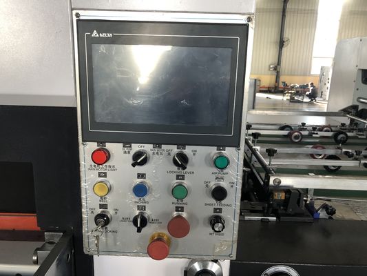 CE 400mm MY-1080 자동 다이 절단 및 크레싱 기계